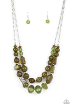 Load image into Gallery viewer, Pina Colada Paradise - Green necklace E067