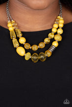 Load image into Gallery viewer, Pina Colada Paradise - Yellow necklace E061