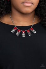 Load image into Gallery viewer, Celestial Royal - Red necklace E062