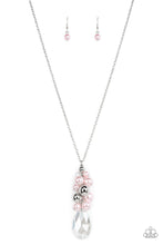 Load image into Gallery viewer, Drip Drop Dazzle - Pink necklace B096
