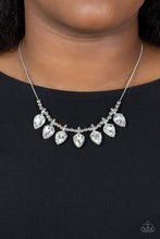 Load image into Gallery viewer, Crown Jewel Couture - White necklace A027