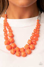 Load image into Gallery viewer, Summer Excursion - Orange necklace 1000