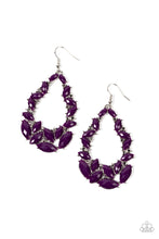Load image into Gallery viewer, Tenacious Treasure - Purple earring B117