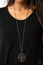 Load image into Gallery viewer, Autumn Abundance - Brass necklace A022