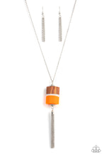 Load image into Gallery viewer, Reel It In - Orange necklace 1763