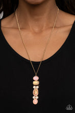 Load image into Gallery viewer, Totem Treasure - Pink necklace D018