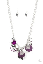 Load image into Gallery viewer, Oceanic Opera - Purple necklace 746