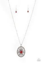Load image into Gallery viewer, Sonata Swing - Red necklace B119
