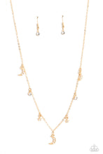 Load image into Gallery viewer, Lunar Lagoon - Gold necklace B128