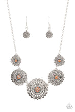 Load image into Gallery viewer, Marigold Meadows - Orange necklace B126
