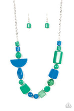 Load image into Gallery viewer, Tranquil Trendsetter - Green necklace D077
