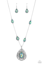 Load image into Gallery viewer, Magical Masquerade - Green necklace B114