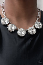 Load image into Gallery viewer, Limelight Luxury - White necklace EMP Exclusive D077