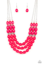 Load image into Gallery viewer, Coastal Cruise - Pink necklace C001