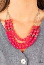 Load image into Gallery viewer, Coastal Cruise - Pink necklace C001