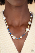 Load image into Gallery viewer, Modern Marina - Blue necklace plus matching bracelet 1839