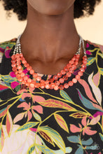 Load image into Gallery viewer, Pacific Picnic - Orange necklace B101