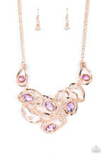 Load image into Gallery viewer, Warp Speed - Rose Gold Necklace D083