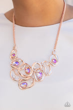 Load image into Gallery viewer, Warp Speed - Rose Gold Necklace D083