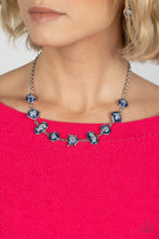 Load image into Gallery viewer, Fleek and Flecked - Blue necklace B107