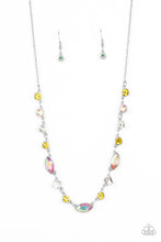 Load image into Gallery viewer, Irresistible HEIR-idescence - Yellow necklace D019