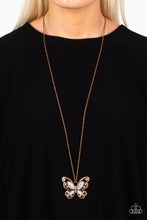 Load image into Gallery viewer, Wings Of Whimsy - Copper necklace C026