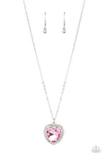 Load image into Gallery viewer, Sweethearts Stroll - Pink necklace D051