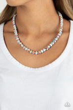 Load image into Gallery viewer, Gobstopper Glamour - White necklace B123