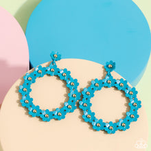 Load image into Gallery viewer, Daisy Meadows - Blue post earring D051
