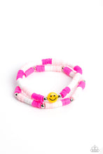 Load image into Gallery viewer, In SMILE - Pink bracelet C030