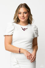 Load image into Gallery viewer, Round Royalty - Pink necklace D081