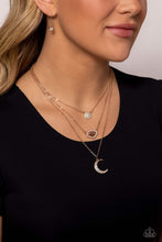 Load image into Gallery viewer, Lunar Lineup - Rose Gold necklace A095