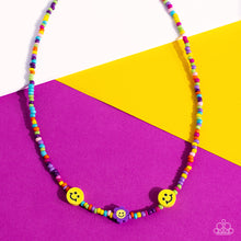 Load image into Gallery viewer, Flower Power Pageant - Purple necklace C026