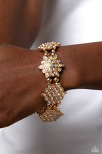 Load image into Gallery viewer, Scintillating Snowflakes - Multi bracelet A079