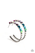 Load image into Gallery viewer, Hypnotic Heart Attack - Multi hoop earring JUNE 2023 LOP D042
