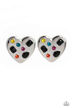 Load image into Gallery viewer, Relationship Ready - Black post earring A042