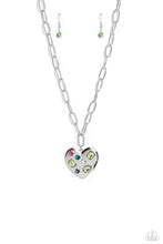 Load image into Gallery viewer, Online Dating - Green necklace D072