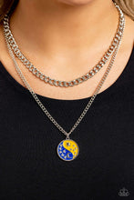 Load image into Gallery viewer, Night and Day - Yellow necklace D084