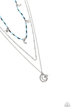 Load image into Gallery viewer, Constant as the Stars - Blue necklace A053