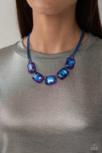 Load image into Gallery viewer, Emerald City Couture - Blue necklace JUNE 2023 LOP C020
