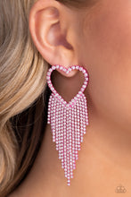 Load image into Gallery viewer, Sumptuous Sweethearts - Pink earring D016