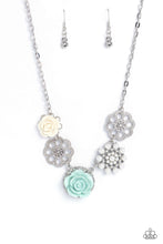 Load image into Gallery viewer, Tea Party Favors - Blue necklace D082