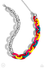 Load image into Gallery viewer, Contrasting Couture - Red necklace E017