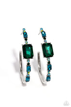 Load image into Gallery viewer, Elite Ensemble - Green hoop earring 2023 Convention Exclusive
