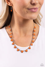 Load image into Gallery viewer, Sentimental Stones - Orange necklace A090