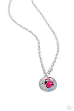 Load image into Gallery viewer, Lively Love Bug - Red necklace A082
