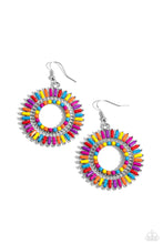 Load image into Gallery viewer, Ferris Wheel Finale - Multi earring D004