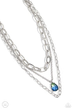 Load image into Gallery viewer, Teardrop Tiers - Green necklace A077