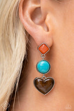 Load image into Gallery viewer, Desertscape Debut - Brown earring Dec 2023 FF B051