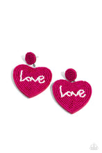 Load image into Gallery viewer, Sweet Seeds - Pink earring A093